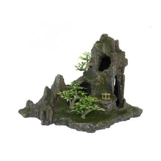 Грот "Скала с пещерой и деревьями" Trixie