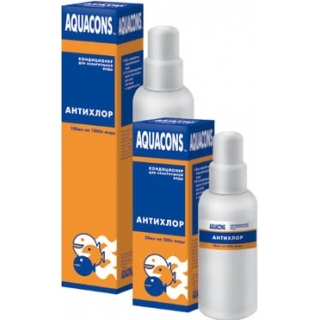Aquacons Антихлор - кондиционер для аквариумной воды 50 мл