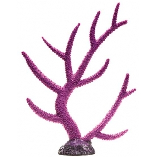 Пластиковый коралл фиолетовый 26x6,4x33,5 см
