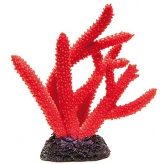 Пластиковый коралл красный 