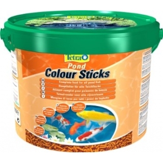 Tetra Pond Colour Sticks 10л - корм для прудовых рыб