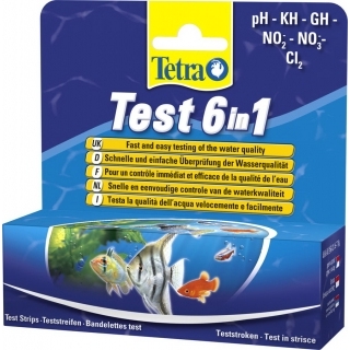 Tetra Test 6 in 1, полоски 25 шт