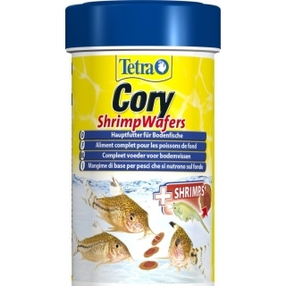 Tetra Cory Shrimp Wafers 100 мл, для сомиков-коридорасов