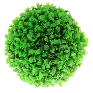 Растение ШАР, зелёное идеальное укрытие для мальков, ф18 см 