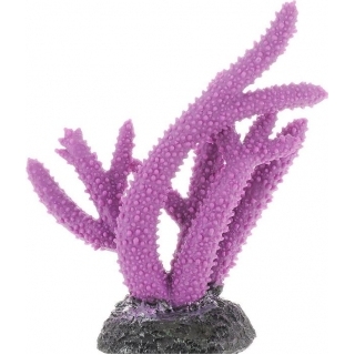 Пластиковый коралл фиолетовый