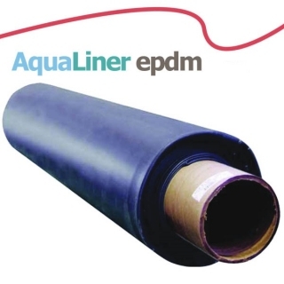 Пленка для пруда Бутилкаучуковая AquaLiner 0.6mm, ширина 1,2м, цена за м.кв.